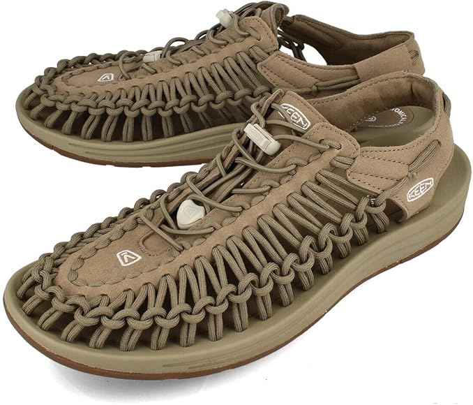 Amazon.co.jp: KEEN Men's UNEEK TIMBERWOLF/PLAZA TAUPE, biege, 25.5